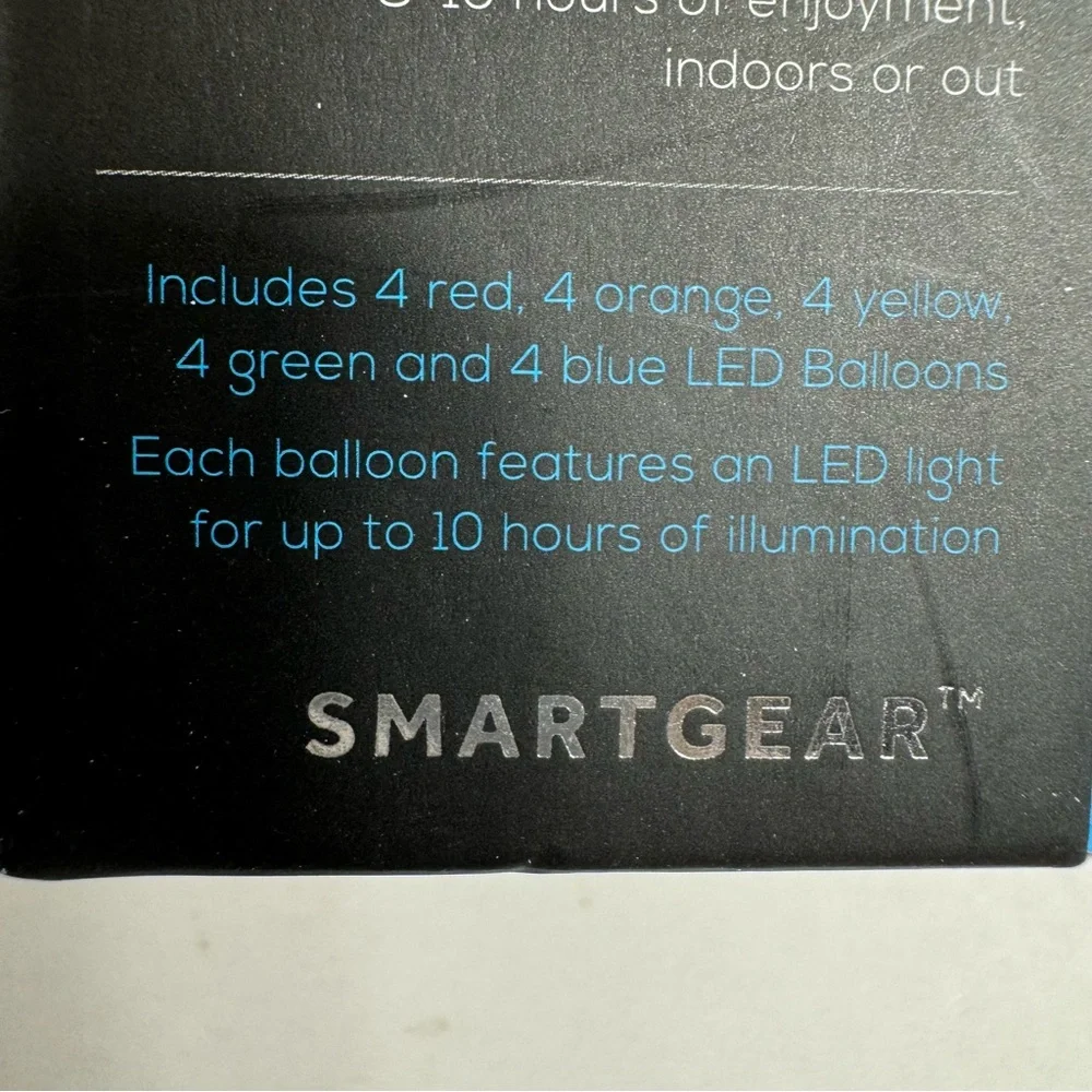 NWT. SMARTGEAR ~ 20 PIECE LIGHT UP LED BALLOONS